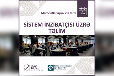 Bakıda “Sistem inzibatçısı” üzrə təlim keçiriləcək