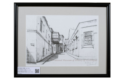 Rəssam Rauf Canibəyov Milli Azərbaycan Tarixi Muzeyinin Təsviri Materiallar Fonduna iki əsər hədiyyə edib