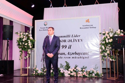 Bakıda məktəblilərin rəsm müsabiqəsi baş tutub