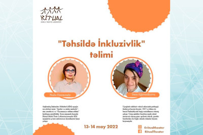Bakıda "Təhsildə İnklüzivlik" adlı təlim keçiriləcək
