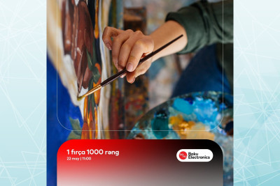 Bakıda “1 fırça 1000 rəng” adlı sərgi keçiriləcək