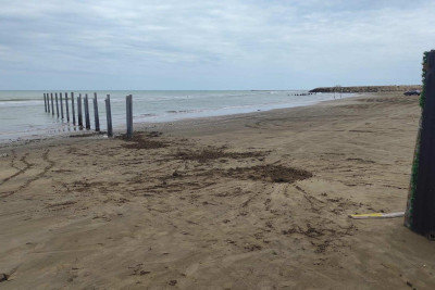 Xəzər rayon sakinlər sahildə qanunsuz qurulan hasarların sökülməsinə nail olublar