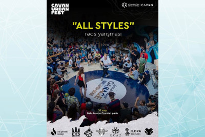 Bakı Avropa Oyunları Parkında "ALL STYLES" rəqs yarışması baş tutacaq