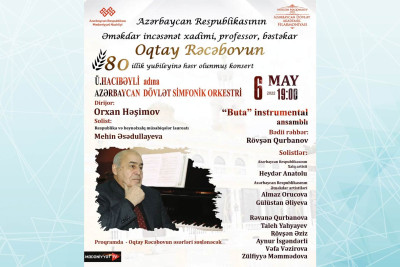 Bakıda görkəmli bəstəkar Oqtay Rəcəbovun yubileyi qeyd olunacaq