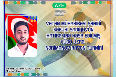 Nərimanovda cüdo üzrə turnir təşkil olunacaq