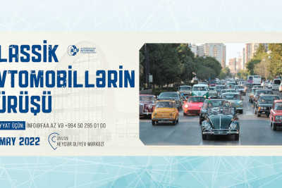 Klassik avtomobillər paytaxt küçələrində yürüş edəcək