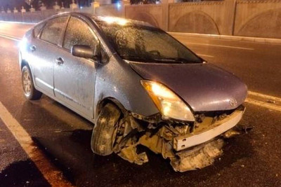 Bakıda daha bir “Prius” qəzası qeydə alınıb
