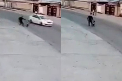 Bakıda azyaşlı son anda ölümdən döndü