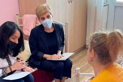 1 saylı psixonevroloji sosial xidmət müəssisəsinin sakinləri ilə görüş təşkil olunub