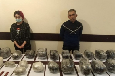 İrandan Füzuli rayonuna narkotik keçirmək istəyən paytaxt sakini tutulub