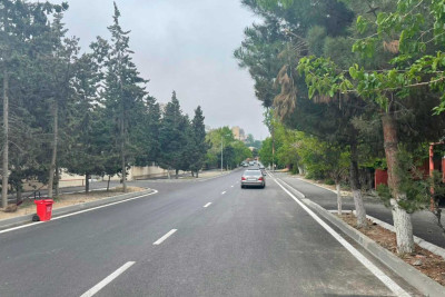 Sabunçu rayonunda küçələr və məhəllələr abadlaşdırılır