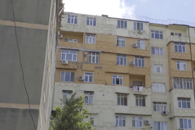 Sabunçu: Bakıxanov qəsəbəsində yeni tikilinin sakinləri şikayət edirlər