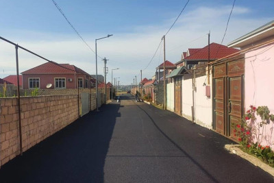 Suraxanı rayonunda abadlıq işləri davam edir