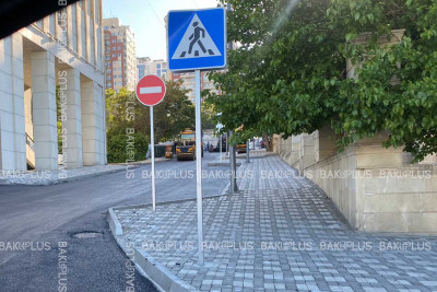 Yasamal rayonunda iki küçəyə yeni asfalt örtüyü vurulur