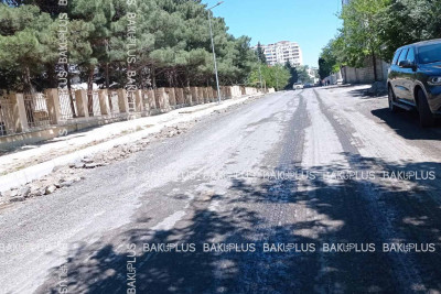 Bakıda daha bir küçə asfaltlanır