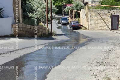 Badamdarda içməli su problemi həll olunur