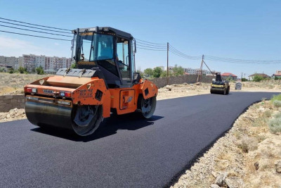 Vətən müharibəsi şəhidi Rüfət Əsgərovun ailə üzvlərinin yaşadığı küçə asfaltlanıb