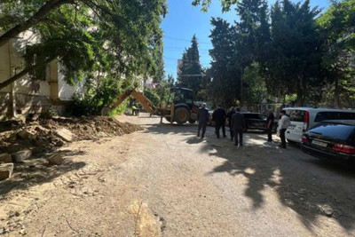 Nəsimi rayonu ərazisində təmir və abadlıq işləri görülür