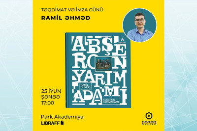 “Libraff”da "Abşeron yarımadamı" kitabının təqdimatı baş tutacaq