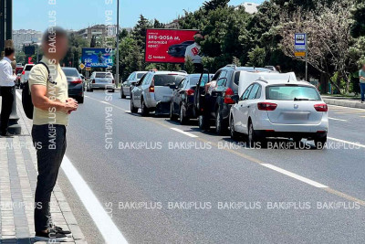 Paytaxtın Nizami rayonunda zəncirvari qəza baş verib