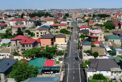 Bakıxanov: Ruhulla Axundov və Əşrəf Yunusov küçələri əsaslı təmir olunub