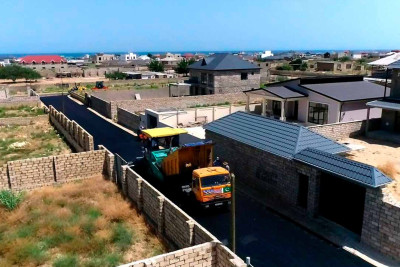 Sabunçu: Kürdəxanı və Maştağa qəsəbələrində küçələr əsaslı təmir edilir