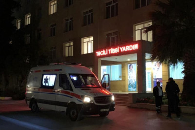 Bakıda iki gənc yol qəzasında xəsarət alıb