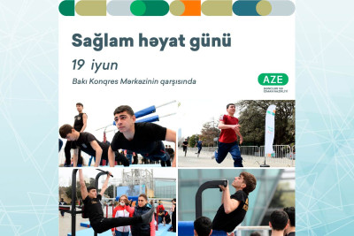 Bakıda “Sağlam həyat günü” keçiriləcək