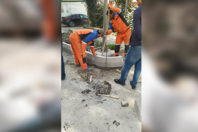 Nəsimi rayonunda küçələr asfaltlanır