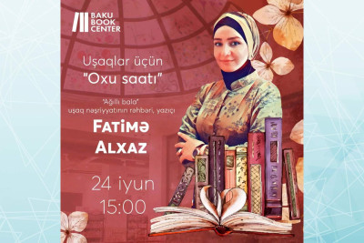 Bakı Kitab Mərkəzində növbəti “Oxu saatı” keçiriləcək