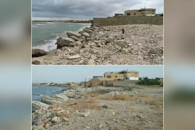 Buzovna qəsəbəsində qanunsuz tikililərin sökülməsi davam etdirilir