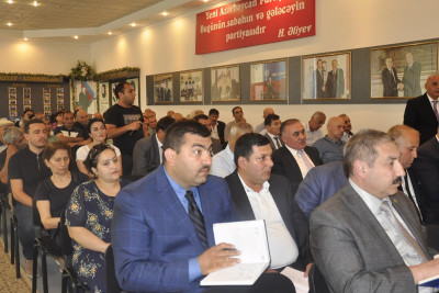 Nərimanov rayonunda səyyar görüş baş tutub