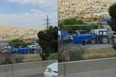 Xocəsəndə yol qəzası nəticəsində tıxac yaranıb