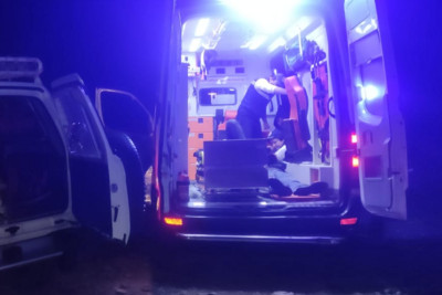 Xəzər rayonunda avtomobil yolu keçən piyadanı vurub