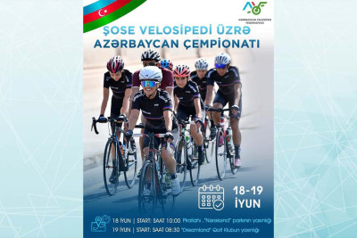 Bakıda şose velosipedi üzrə Azərbaycan çempionatı təşkil olunacaq