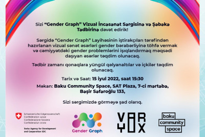 Bakıda "Gender Graph" tərəfindən sərgi təşkil olunacaq