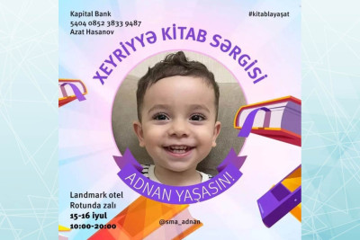 Bakıda “Kitab al yaşat” şüarı altında xeyriyyə aksiyası təşkil olunacaq