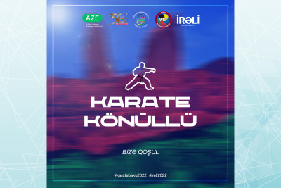 Bakıda keçiriləcək beynəlxalq karate yarışları üçün könüllü qəbulu elan edilir