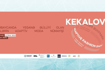 Bakıda fiziki imkanları məhdud olan şəxslər geyimlərin təqdimatını həyata keçirəcək