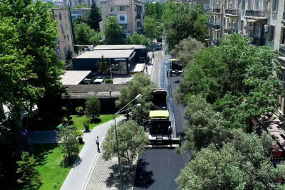 Yasamal: Ələsgər Ələkbərov küçəsinin yenidən qurulması davam etdirilir