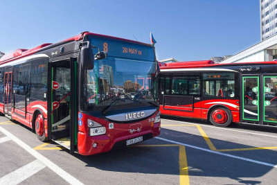 Bakıda 111 sərnişin avtobusunda gecikmə müşahidə olunub