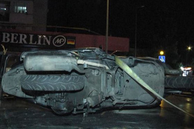 Xətai rayonunda xəsarətlə nəticələnən yol-nəqliyyat hadisəsi baş verib