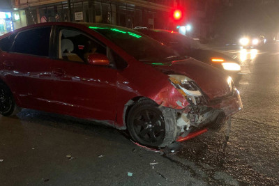 Yasamalda iki “Prius” toqquşub: sərnişin yaralanıb