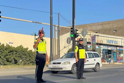 Bayram günləri ilə əlaqədar polis əməkdaşları çimərlik ərazilərinə cəlb olunub
