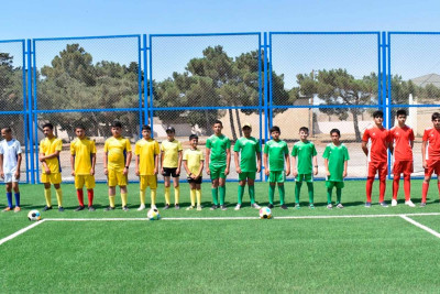 Xəzər rayonunda 262 saylı tam orta məktəbin idman meydançaları təmir olunub