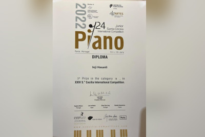 Paytaxt məktəbinin şagirdi beynəlxalq müsabiqədə I dərəcəli “laureat” adına layiq görülüb