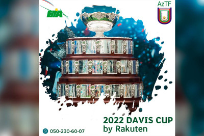 Bakı Tennis Akademiyasında "Davis Cup-2022” yarışının qrup oyunları keçirilir
