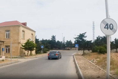 Ramana qəsəbəsində piyadalar və sürücülər üçün təhlükəsiz hərəkət mühiti yaxşılaşdırılır