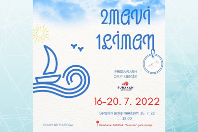 “Suraxanı” gəmi-muzeyində tanınmış rəssamların əsərləri nümayiş olunacaq