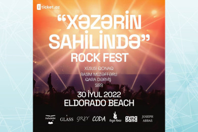 Bakıda "Xəzərin Sahilində" adlı rok festivalı keçiriləcək